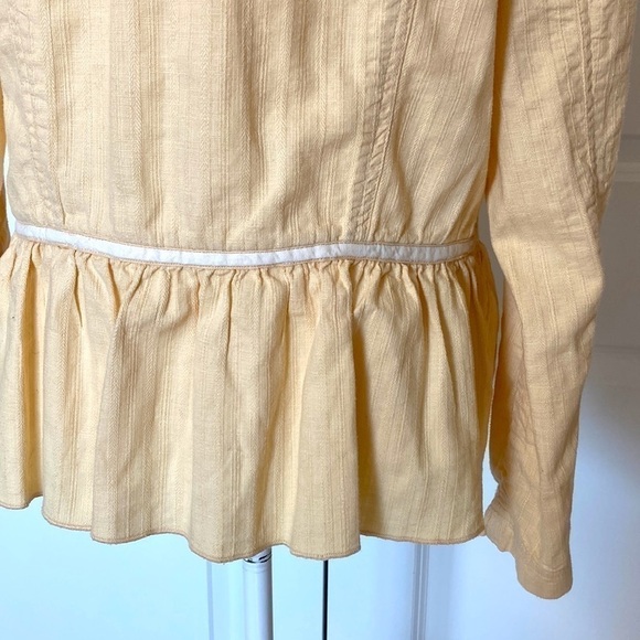 J.Jill yellow jacket button down - Picture 8 of 10